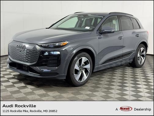 Magnet Gray 2025 Audi Q6 e-tron Premium