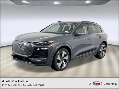 Magnet Gray 2025 Audi Q6 e-tron Premium