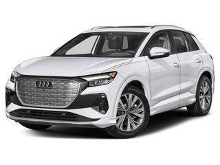 Glacier White Metallic 2024 Audi Q4 e-tron 50 Premium Plus