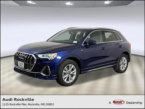 Navarra Blue Metallic 2022 Audi Q3 45 S line Premium Plus
