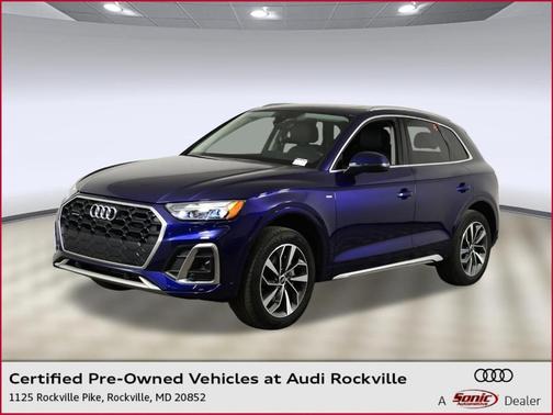 Navarra Blue Metallic 2022 Audi Q5 45 S line Premium Plus