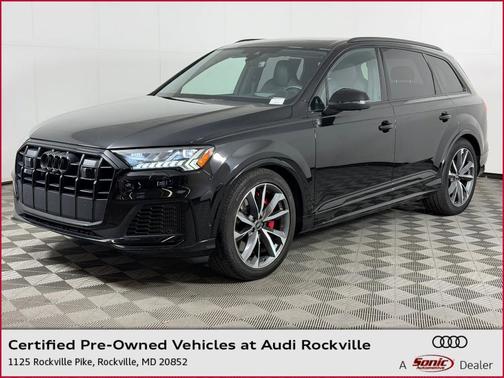 Mythos Black Metallic 2023 Audi SQ7 4.0T Premium Plus