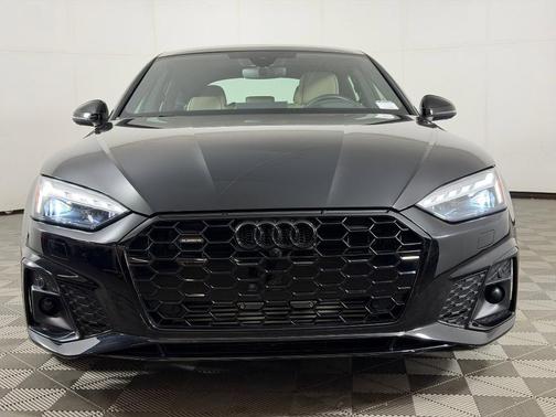 Mythos Black Metallic 2023 Audi A5 Sportback S line Prestige
