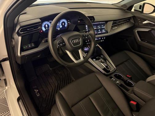 Glacier White Metallic 2025 Audi A3 Premium Plus