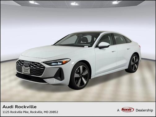 Glacier White Metallic 2025 Audi A5 2.0T quattro Premium