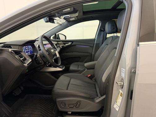Pebble Gray 2023 Audi Q4 e-tron 40 Premium Plus