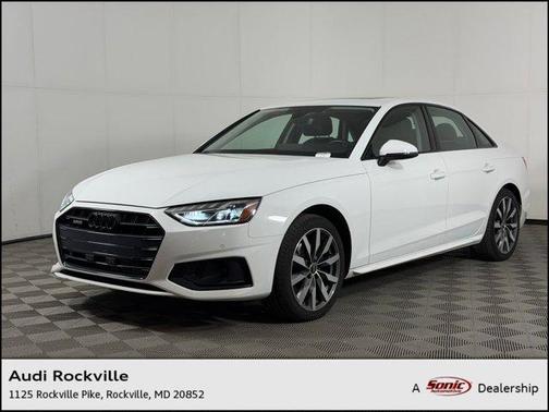 Ibis White 2022 Audi A4 40 Premium Plus