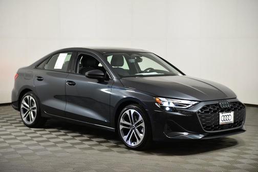 Manhattan Gray Metallic 2026 Audi A3 Premium Plus
