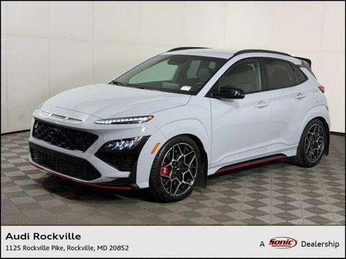 Sonic Blue 2023 Hyundai Kona N Base