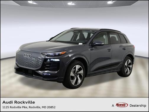 Magnet Gray 2025 Audi Q6 e-tron Premium