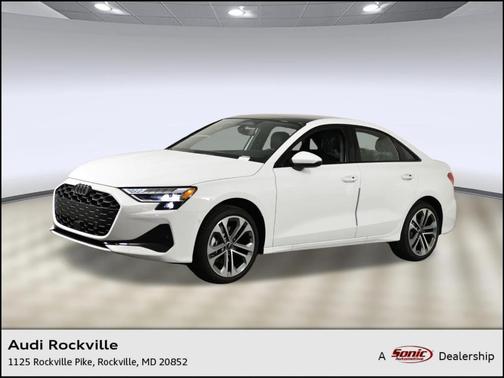 White 2026 Audi A3 Premium Plus