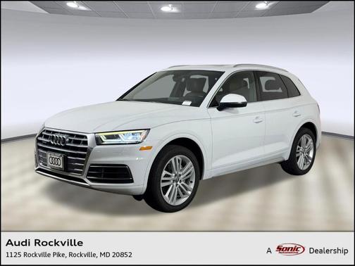 Glacier White Metallic 2019 Audi Q5 2.0T Premium Plus