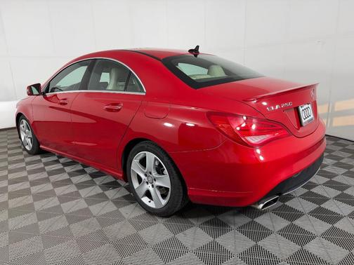 Red 2016 Mercedes-Benz CLA-Class 250