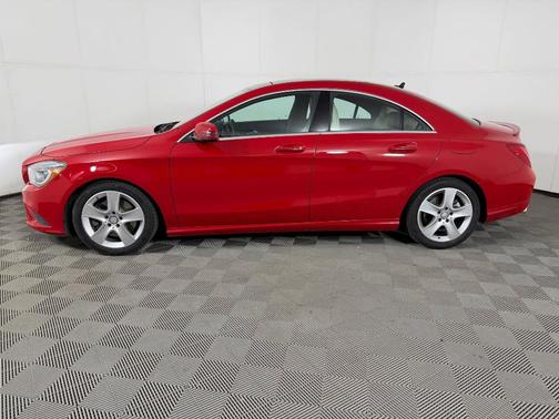 Red 2016 Mercedes-Benz CLA-Class 250