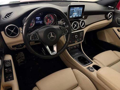 Red 2016 Mercedes-Benz CLA-Class 250