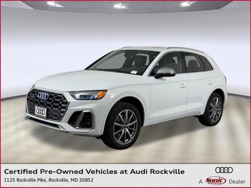Glacier White Metallic 2024 Audi SQ5 3.0T Premium Plus