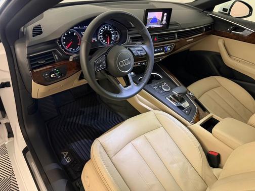 Ibis White 2019 Audi A5 2.0T Premium
