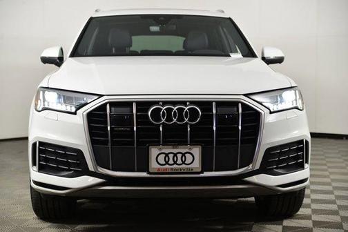 Carrara White 2023 Audi Q7 45 Premium Plus