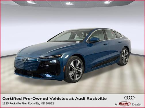 Malpelo Blue 2025 Audi A6 e-tron Premium