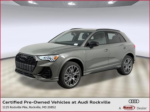 Chronos Gray Metallic 2025 Audi Q3 45 S line Premium