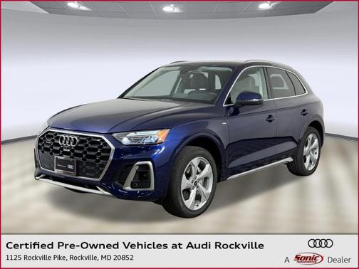 Navarra Blue Metallic 2023 Audi Q5 45 S line Premium Plus