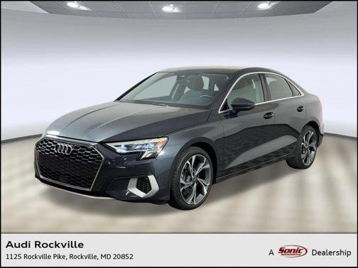 Manhattan Gray Metallic 2022 Audi A3 Premium Plus