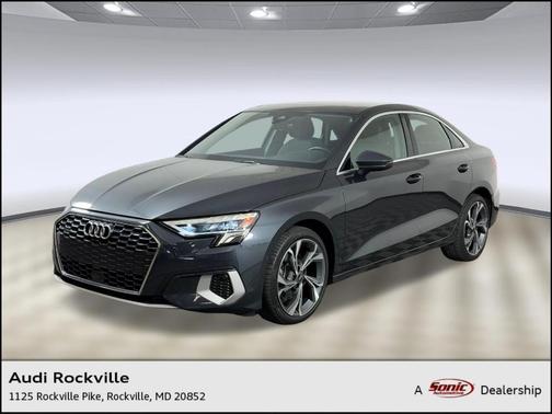 Manhattan Gray Metallic 2022 Audi A3 Premium Plus