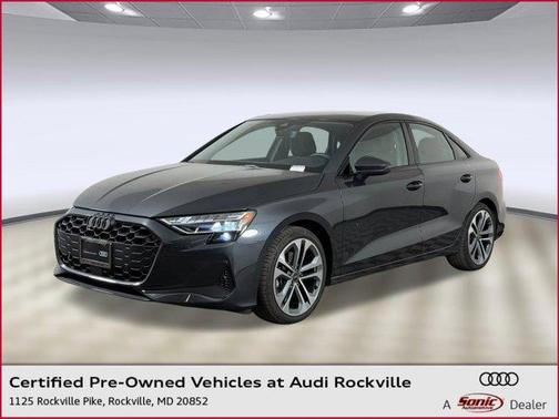 Manhattan Gray Metallic 2025 Audi A3 Premium Plus