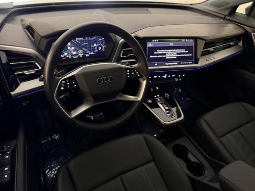Pebble Gray 2023 Audi Q4 e-tron 50 Premium Plus
