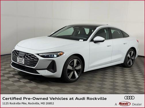 Glacier White Metallic 2025 Audi A5 2.0T quattro Premium