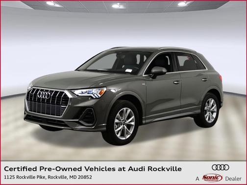 Chronos Gray Metallic 2025 Audi Q3 45 S line Premium