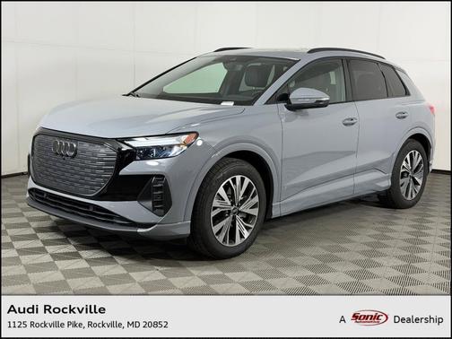Pebble Gray 2025 Audi Q4 e-tron 45 Premium