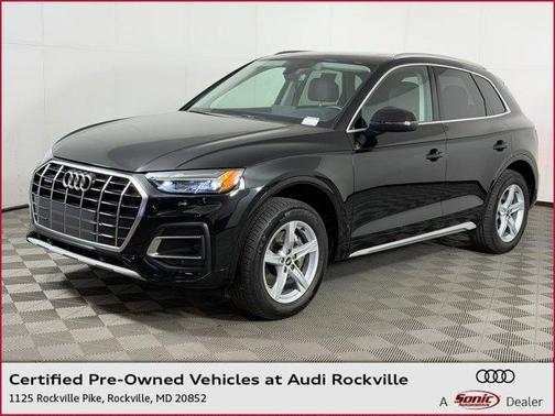 Mythos Black Metallic 2021 Audi Q5 45 Premium