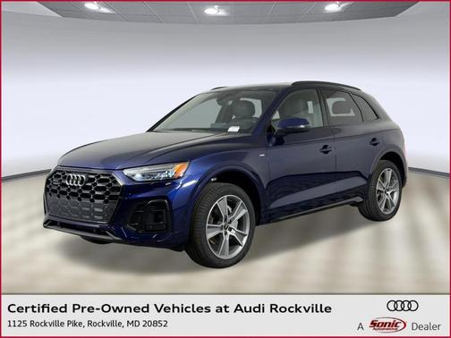 Navarra Blue Metallic 2025 Audi Q5 45 S line quattro Premium