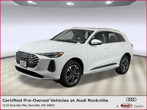 Glacier White Metallic 2025 Audi Q5 2.0T quattro Premium