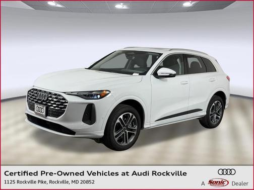 Glacier White Metallic 2025 Audi Q5 2.0T quattro Premium