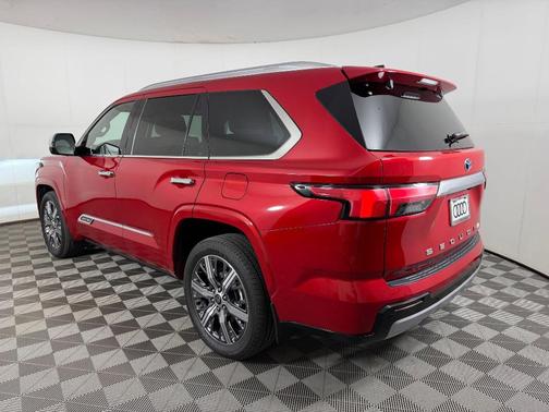 Red 2023 Toyota Sequoia Capstone