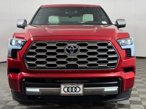 Red 2023 Toyota Sequoia Capstone