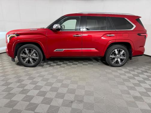 Red 2023 Toyota Sequoia Capstone