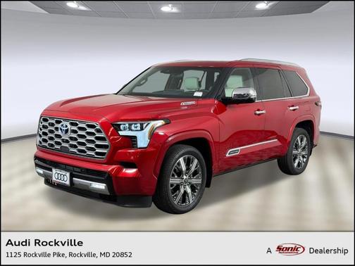 Red 2023 Toyota Sequoia Capstone