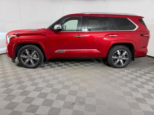 Red 2023 Toyota Sequoia Capstone