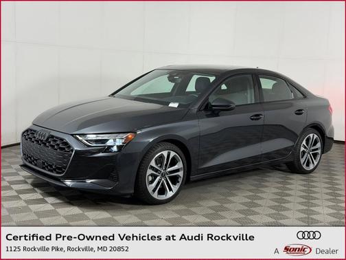 Manhattan Gray Metallic 2025 Audi A3 Premium