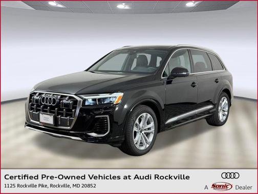 Mythos Black Metallic 2026 Audi Q7 PLUS
