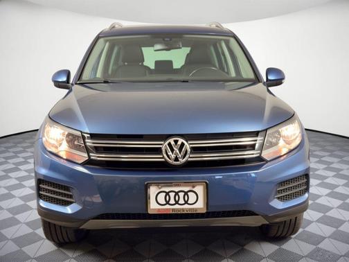 Pacific Blue 2017 Volkswagen Tiguan 2.0T Wolfsburg Edition