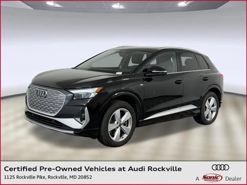 Mythos Black Metallic 2023 Audi Q4 e-tron 50 Premium