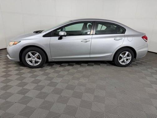 Silver 2015 Honda Civic LX