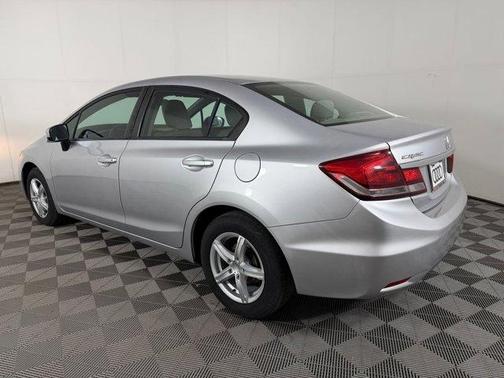 Silver 2015 Honda Civic LX