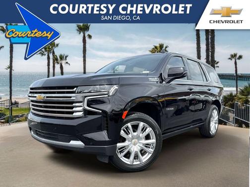 Black 2021 Chevrolet Tahoe High Country