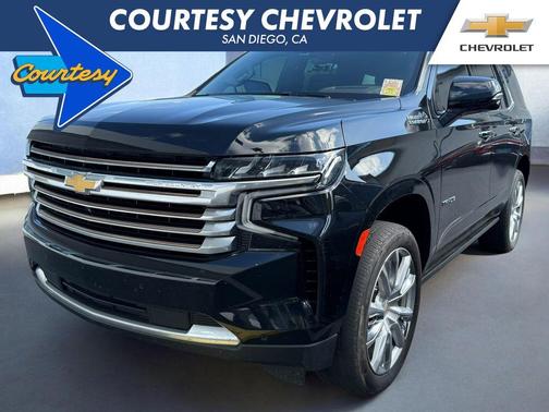 Black 2021 Chevrolet Tahoe High Country