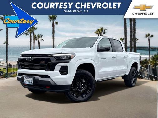 Summit White 2025 Chevrolet Colorado Z71